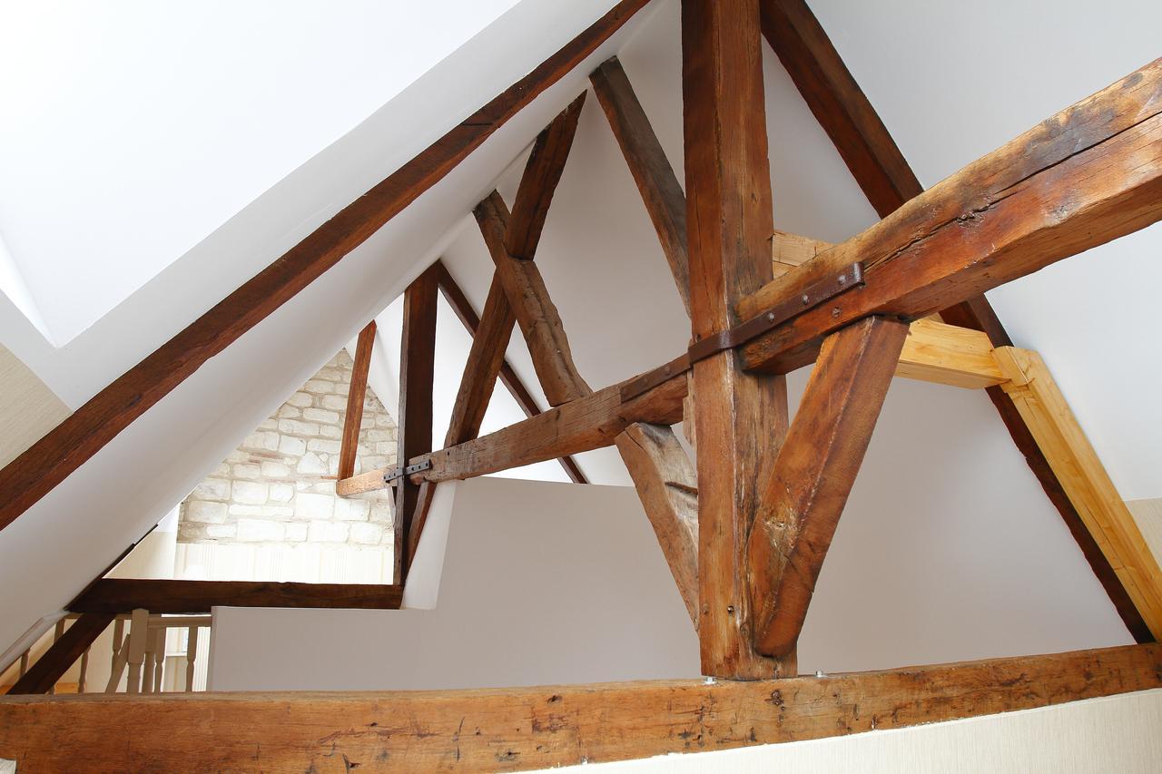 טרואה Hotel Saint Georges מראה חיצוני תמונה Roof truss